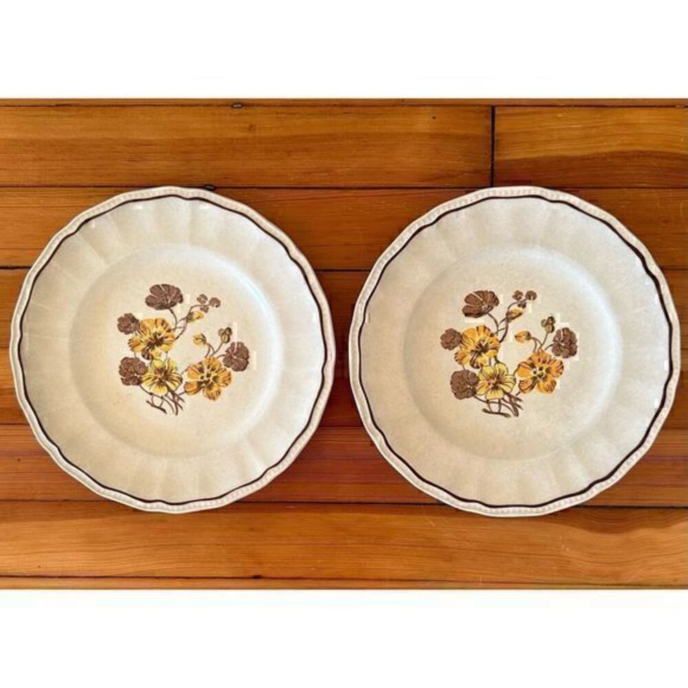 Canterbury by Kensington Staffordshire Ironstone Plates (Set of 2)